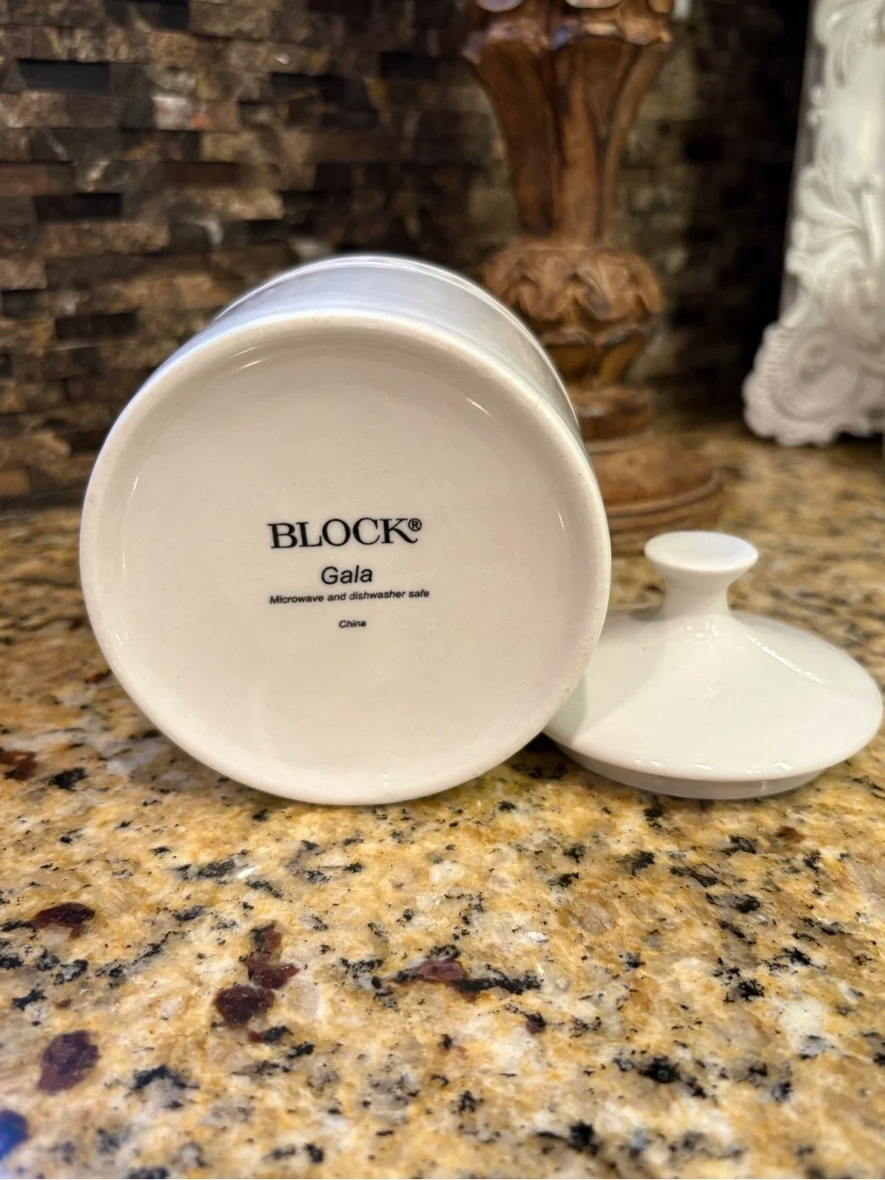 Gala by Block Sugar Jar and Creamer Set - Elegant Braided Border